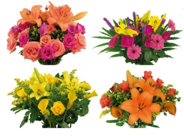 Misc Hand Tied Fall Bouquet