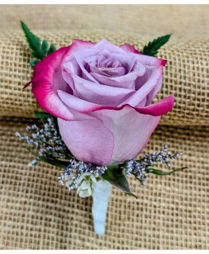 Misty Lavender  Magnetic Boutonneire