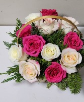 Mix roses arrangement  