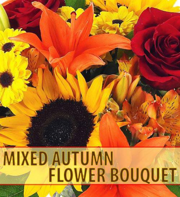 Mixed Autunm  Vase Arrangement Designer Choice in Nampa, ID | FLOWERS BY MY MICHELLE