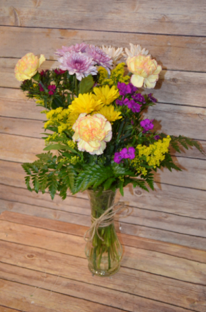 Mixed Bouquet Vase