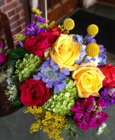 Mixed bunch of the week Wrapped arrangenent