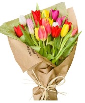 Mixed Color Tulips Bouquet 