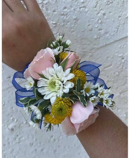 Mixed Colored Flowers Designer's Choice Corsage Corsage