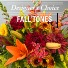 Designers Choice Mixed Fall Wrapped Bouquet 