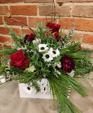 Mixed Florals and Greens 