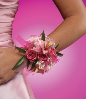 Mixed Flower Wrist Corsage $39.99 Choose Your Color in Saint Paul, MN | CENTURY FLORAL