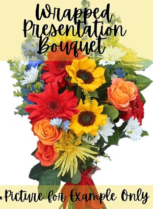 Designer Choice Mixed Flower Presentation Bouquet