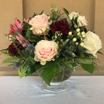 Medium Mixed Footed Bowl Centerpiece