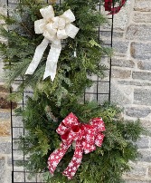 Mixed Greens Wreath Fresh Wreath