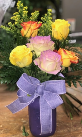 Mixed Half Dozen Fresh roses