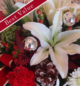 Mixed Holiday Bouquet Christmas