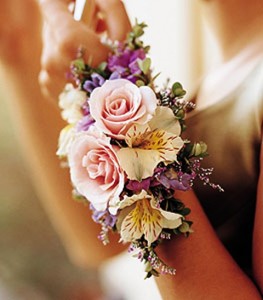 MIXED PASTELS CORSAGE OR WRISTLET