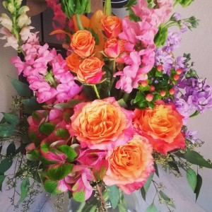 Mixed Spring Vase