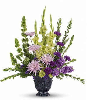 Mixed urn spray  Funeral 