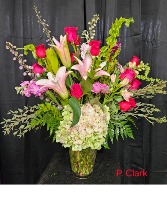 Mixed Valentine Arrangement Designers Choice Mixed Arrangement