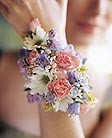 Mixed Pastel Floral Wrist Corsage