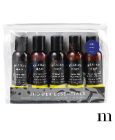 Mixture Man Shower Essentials Gift Set - Cobalt 