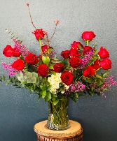 Modern 2 Dozen Arrangement in Astoria, Oregon | BLOOMIN CRAZY FLORAL