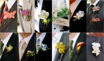 Modern boutonniere Boutonniere