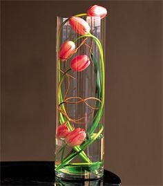 Modern Contemporary Tulips Las Vegas Flowers Anniversary Flowers in Las Vegas, NV | AN OCTOPUS'S GARDEN