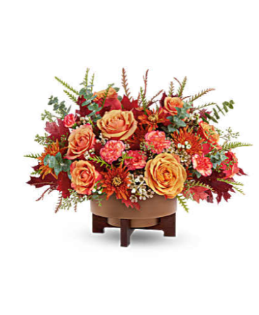 Modern Copper Arrangment in Sacramento, CA | Flowers In Design Modern Copper Arrangment in Sacramento, CA | Flowers In Design
