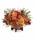 Modern Copper Centerpiece