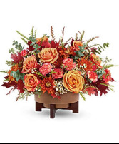 Modern Copper Centerpiece