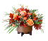 Modern Copper Centerpiece Fall Centerpiece