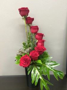 Modern Embrace Rose Bouquet