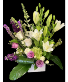 Modern Floral Box Wooden Box Arrangement