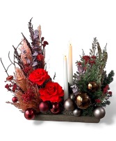 Modern Holiday Centerpiece   