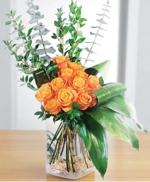 Modern Rose Bouquet Floral Arrangement