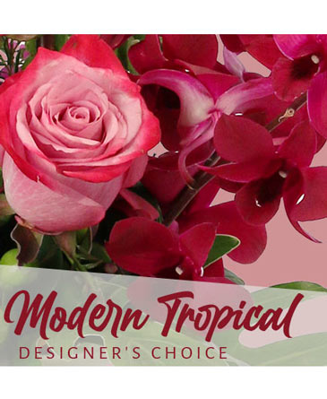 Modern Tropical Beauty Designer's Choice in Texas City, TX | BRADSHAW'S FLORIST INC.