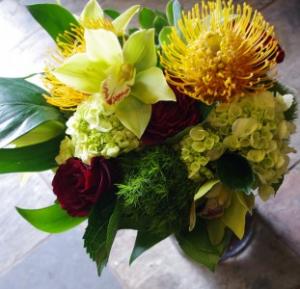 Modern Tropical Vase Arrangement in Toronto, ON | BOTANY FLORAL STUDIO Modern Tropical Vase Arrangement in Toronto, ON | BOTANY FLORAL STUDIO