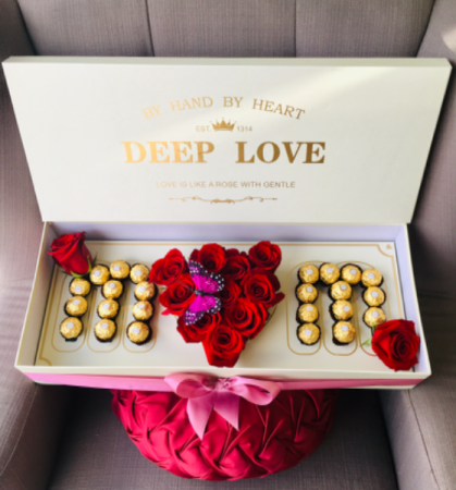 Deep Love MOM box TOP SELLER in Whittier, CA - Rosemantico Flowers