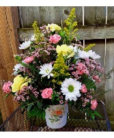 Mom flower tin 