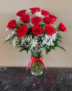 Mom & Pop's Classic  Dz Red Roses Exclusively at Mom & Pops