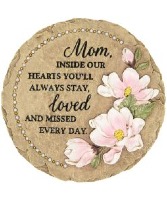 Mom Symapthy garden stone 