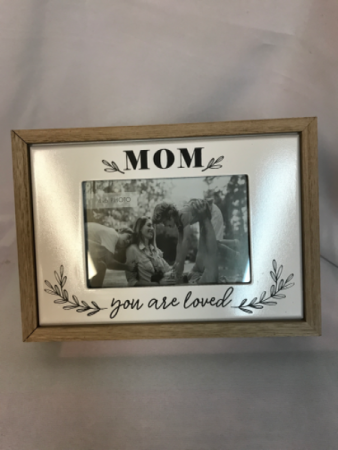 Mom you are loved picture frame