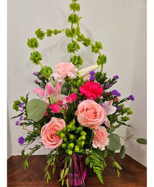 Mommas Hot Pink Vase 
