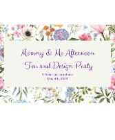 Mommy & Me Tea and Design Party  