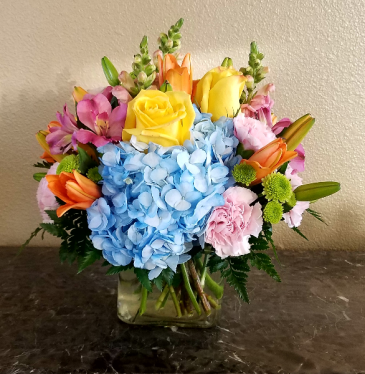 Mom's Bright Rainbow Only at Mom & Pop Flower Shop in Ventura, CA | Mom And Pop Flower Shop