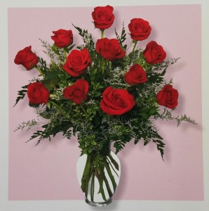 Mom's Dozen Red Roses Exclusively at Mom & Pops
