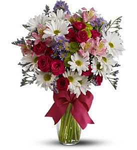 Mom's daisy and buttons Mixed Floral Celebration
