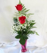 Mom's Double Rose Bud Vase Exclusively at Mom & Pops