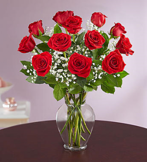 Mom's Elegance Premium Long Stem Red Roses in Ventura, CA | Mom And Pop Flower Shop Mom's Elegance Premium Long Stem Red Roses in Ventura, CA | Mom And Pop Flower Shop