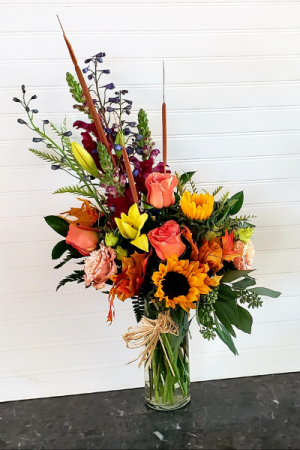 Mom's Fall Arrangement #1 EXCLUSIVELY AT MOM & POPS
