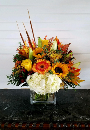 MOM'S FALL ARRANGEMENT #5 EXCLUSIVELY AT MOM & POPS