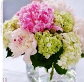 Everyone's Favorite Blooms Peony, Hydrangea, & Roses 